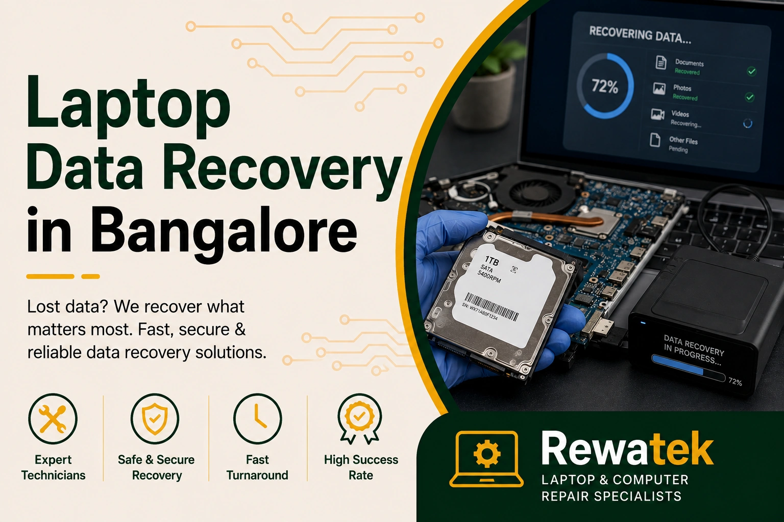 Laptop Data Recovery in Bangalore