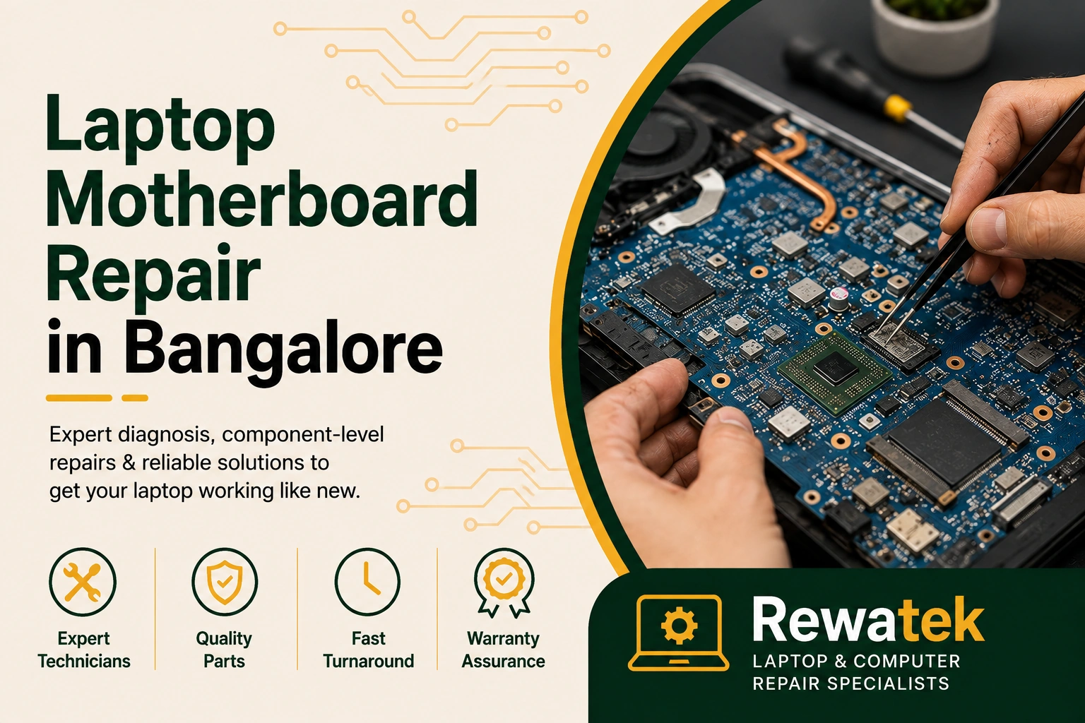 Laptop Motherboard Repair in Bangalore