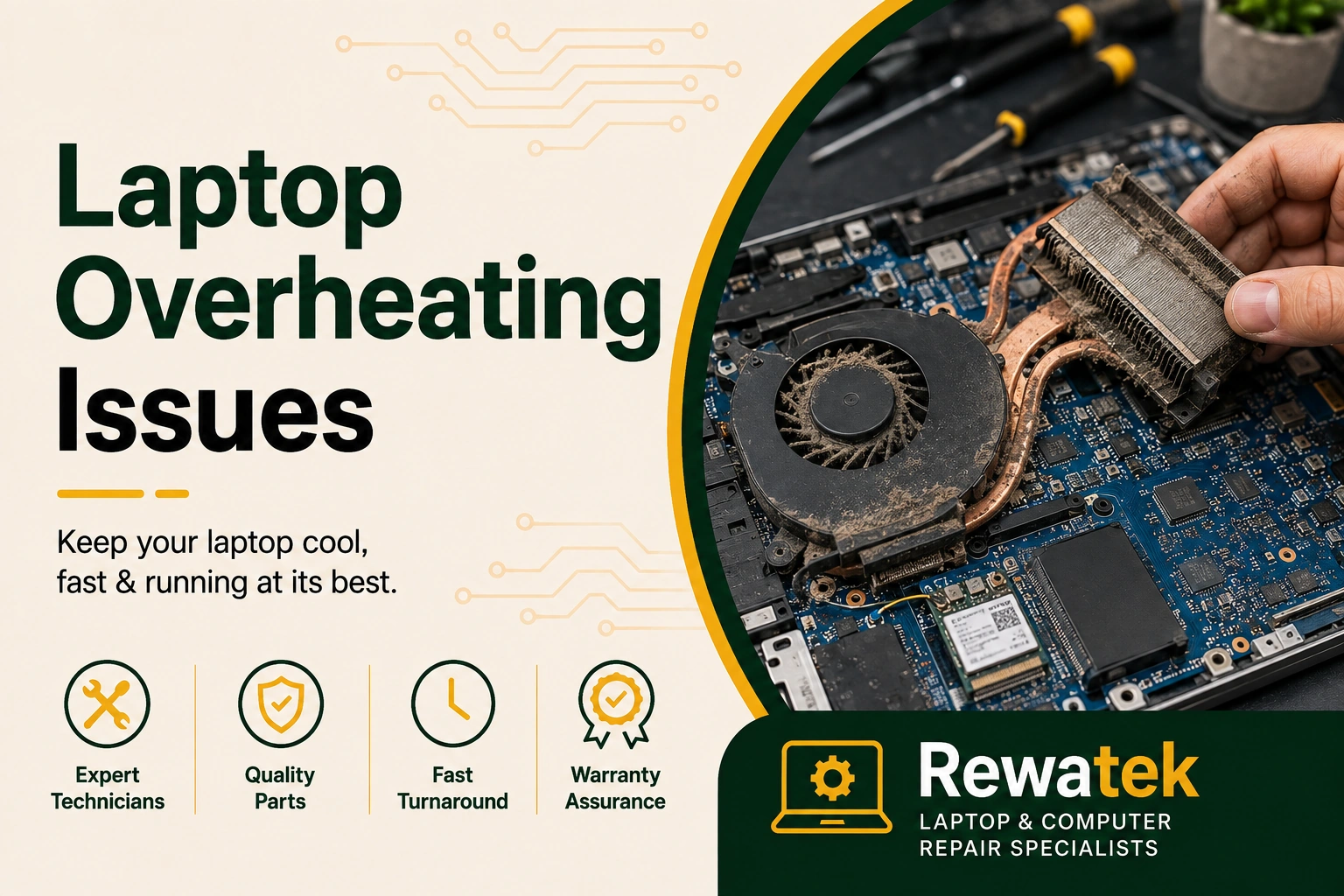 Laptop Overheating Problems and Repair